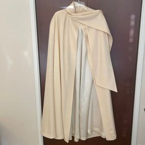 Wool cape